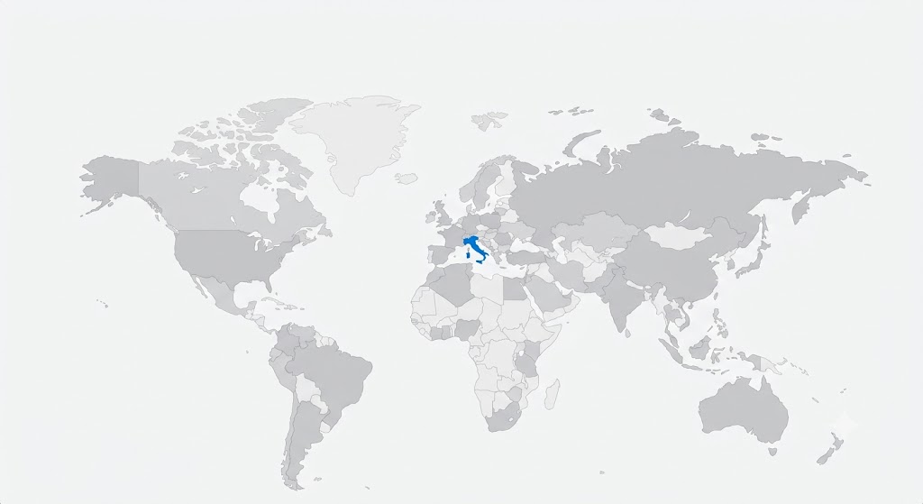 Mappa del mondo Rilievo Semplice